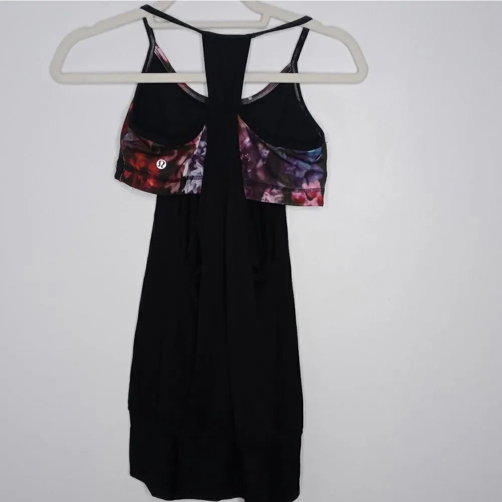 Lululemon with build in bra size 6